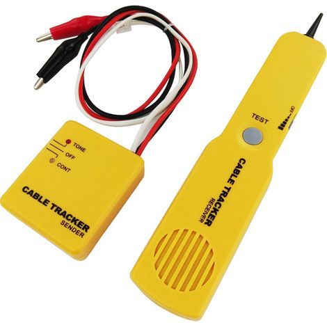 Portable Wired Phone Tracker Network Wired Phone Tester Toner Tracer RJ11 (1/4)