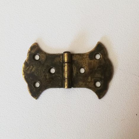 Cerniera patinata 88x52mm (1/3)