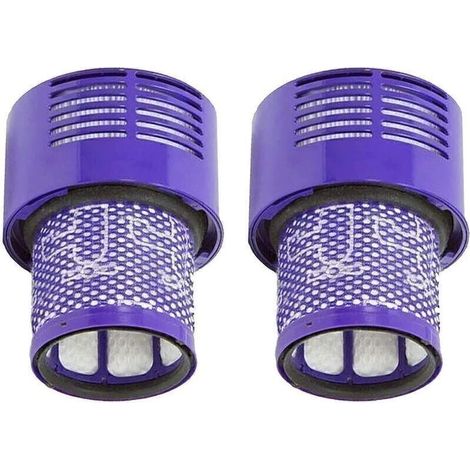 Filtri di ricambio lavabili per aspirapolvere Dyson V10 – Confezione da 2 – Compatibili con V10 Absolute, Animal, Total Clean – Migliorano la potenza di aspirazione (1/5)