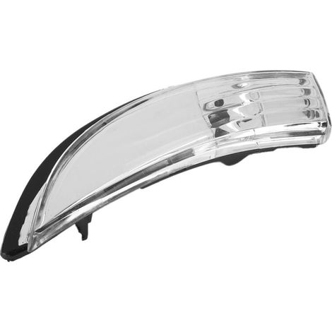 Clear lens for the left wing mirror of the Ford Fiesta MK7/MK7.5 (2009–2017). (1/5)