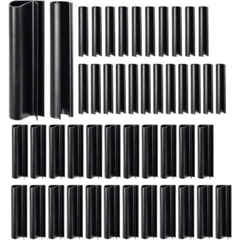 48-teiliges Set Befestigungsclips für Poolabdeckungen, windfeste Clips für den Winter, Schutzzubehör für Aufstellpools und Metallrahmenpools (1/4)