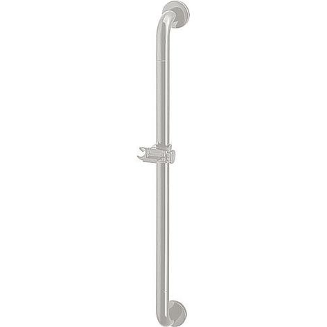 Barre de douche en nylon couleur : Blanc 19 Mesure : 800 mm / fixation incluses (1/3)