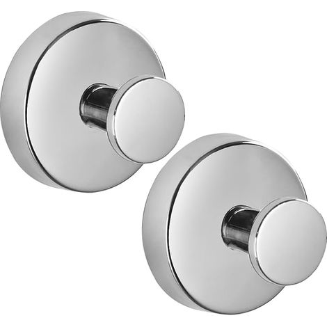 Vacuum Suction Cup Hook Trace Hook Suction Cup Hook Bathroom Waterproof Towel Hook No Drilling for Smooth Walls Kitchen Toilet (1/5)