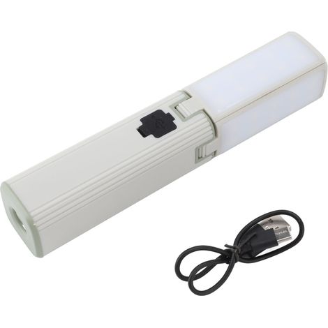 Lanterne Camping Rechargeable Toivize Pliable 220lm LED Étanche USB 1200mAh Portable Lumière Blanche Chaide pour Randonnée Bivouac Urgence (1/5)