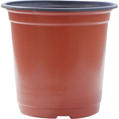 100 pezzi di vasi da fiori in plastica morbida da 10 cm (diametro), vasi da semi, vasi da vivaio, vasi da fiori e vasi per piante, e plastica per piantine e piante (1/5)