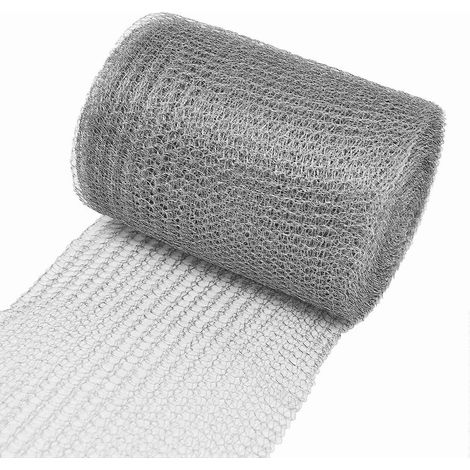 Grillage en acier inoxydable 6X, 12,7 cm x 6 mètres, maille fine, conception à ouverture dense, pour la protection. (1/4)