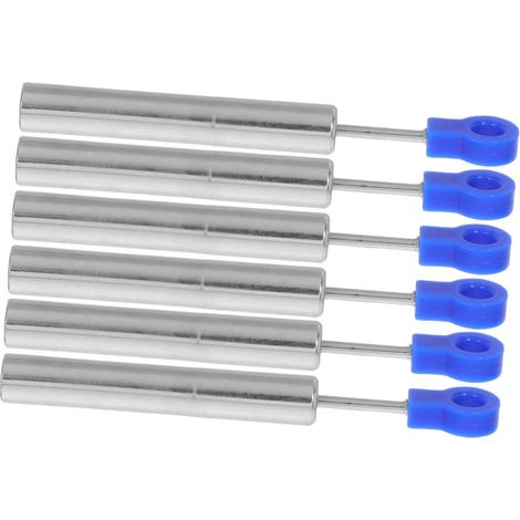 6 Amortisseurs, bleu, pour couvercle de poubelle (1/5)