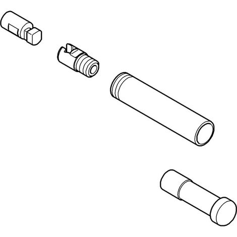 Grohe Umstellknopf für Umstellung, Softschwarz, 46008KK0