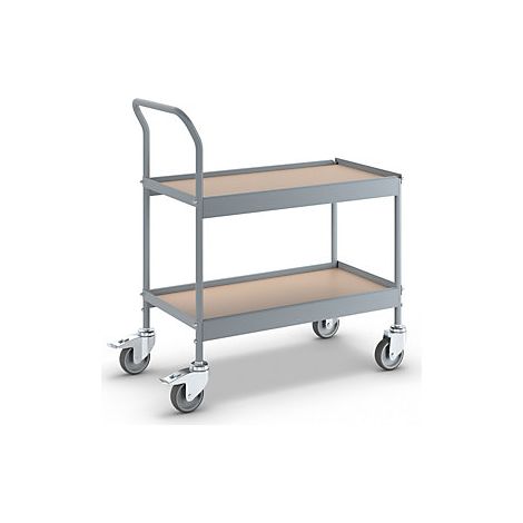 Carrito de recogida L x A x H 720 x 380 x 855 mm con 4 ruedas (1/5)