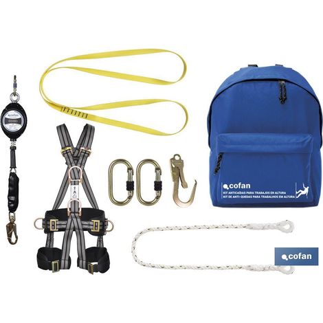 Kit de protection contre les chutes pour travaux en hauteur (1/5)