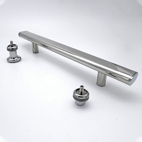 Square Stainless Steel Shower Enclosure Door Handle (1/5)