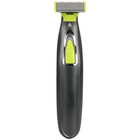 Trimmer de barbe électrique USB Chargement à faible bruit dents doubles de dents à double face hommes Men de réduction outil pour les voyages à domicile (1/5)