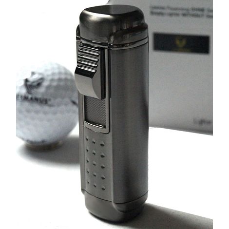 Jetflame Briquet Allume Cigare avec 4 flammes (1/5)
