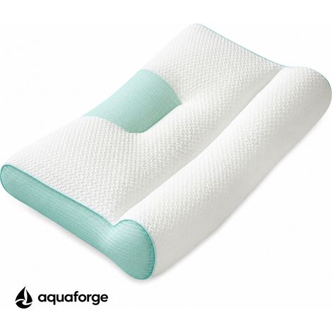 Almofada Cervical Ergonómica Poliéster Respirável 40 x 65 cm (1/5)