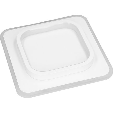 Quadratische LED-Deckenleuchte, 20 W, Wandleuchte, Flurleuchte, 85–265 V, für Schlafzimmer, Wohnzimmer, Flur, warmes, weißes Licht (1/5)
