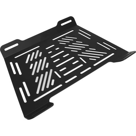 Motorcycle Rear Luggage Rack, Stainless Steel 400x200mm (1/5)