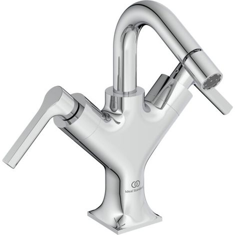 Ideal Standard BD441AA Mitigeur pour bidet Joy Neo avec garniture de vidage (1/4)