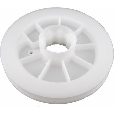 Poulie Lanceur - 1 Pièce - Diamètre 104 mm - Alésage 24.6 mm - Pour Moteur Thermique 3 à 4 Cv - Tondeuse et Motobineuse