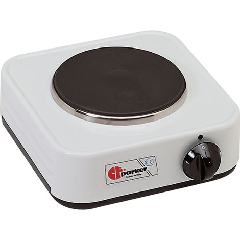 Piastra da Campeggio Portatile Elettrica da 1000 Watt con Maniglia CF Parker 5318PB
