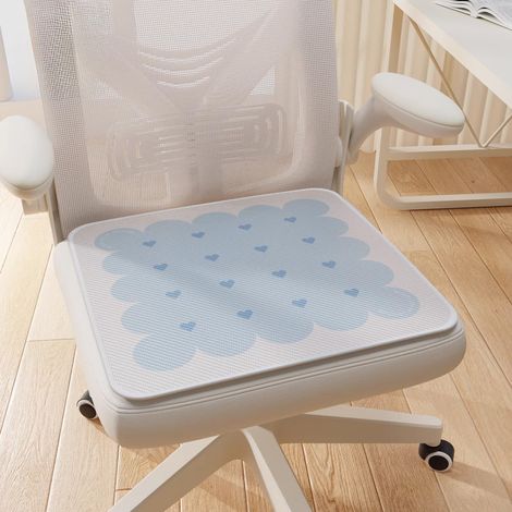 Coussin en Soie de Maïs - pour Bureau, Gaming, Respirant, Antidérapant, Confort - Alovez