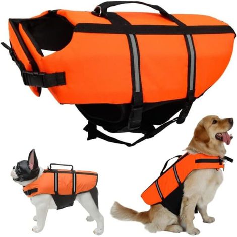 Gilet de sauvetage pour chien - Forte flottabilité