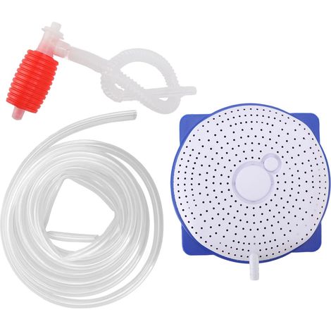 Siphon pour Bâche De Piscine Portable en Plastique  Drainage Rapide Par Effet Siphon, évite La Surcharge De Poids Sur La Couverture De Piscine Pour L'intersaison (1/5)