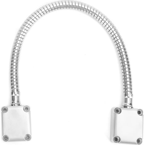 Passe-Cable Porte Blindé 51cm, Boucle de Porte en Acier INOX 8mm, Protection Anti-Effraction, Installation en Surface, Flexible et Résistant, pour Porte d'Entrée, Accès et Sécurité (1/5)