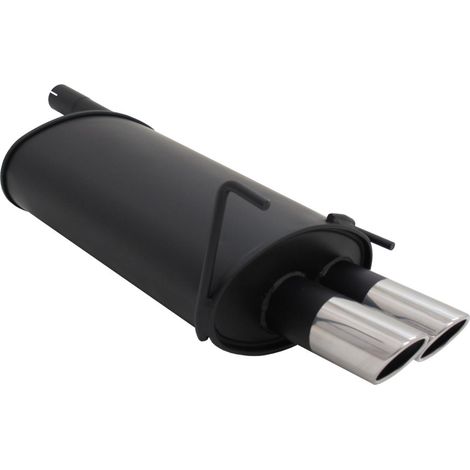 Silencieux Echappement Mercedes Classe C W202 93-00 - 2x76mm SR-32243766