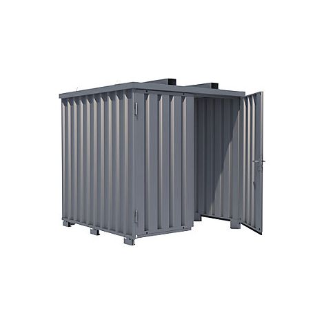 Gasflaschencontainer  ohne Boden  Außen-BxT 2100 x 2100 mm