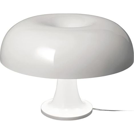 Lampe de Table Champignon for Hôtel Chambre Chevet Salon Décoration Esthétique Cool Rétro Éclairage Moderne Minimaliste Bureau Lumières-Lumière de 3 Couleurs(Couleur : Blanc,USB)