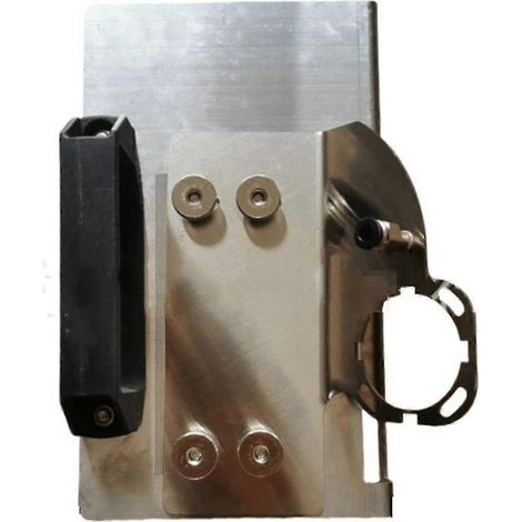 Support de meuleuse d'angle type 100 pour carrelage, coupe de chanfrein à 45°, cadre de chanfreinage pour carrelage métallique et céramique, portable (NEUF) (1/5)