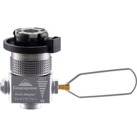 Adaptateur propane vers butane, adaptateur de réservoir de gaz portable pour extérieur, levier de vitesses pour bidon de camping, vanne de ventilation pour bidons (1/5)