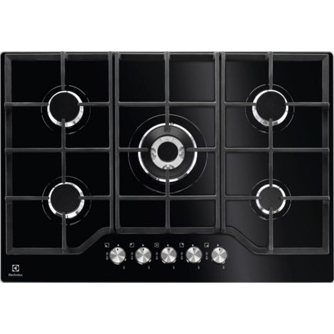 Electrolux KGG7536K Negro Integrado 75 cm Encimera de gas 5 zona(s) (1/2)