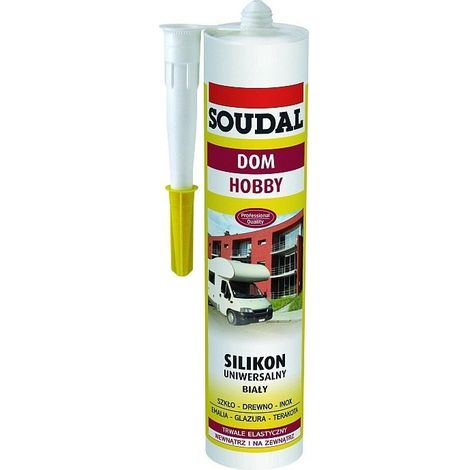 Silicone universale 280ml incolore (1/4)