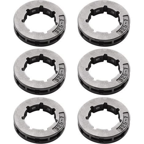 6 Pieces Drive Rim Sprocket .325 Inch 19mm 7T Small Spline Compatible Chainsaw (1/4)