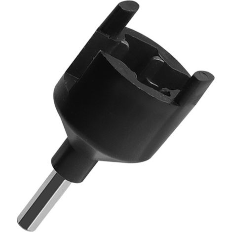 Mandrin de perceuse de clôture électrique 2 pièces pour vis d'isolateurs, Outils d'installation de clôture électronique en Plastique pour Ferme (1/4)