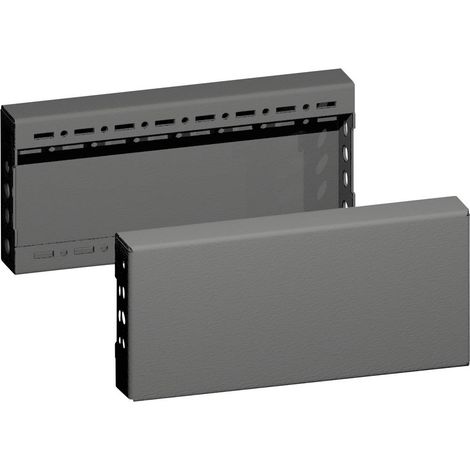 Apertura base VX, laterale, H: 100 mm, per T: 400 mm, lamiera d'acciaio 8660031 Rittal Contenuto: 1 KIT