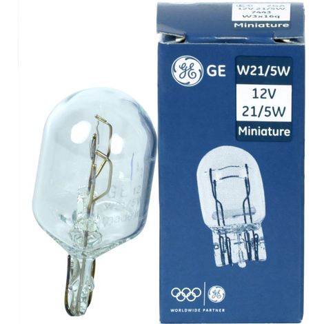 GE General Electric 7443 W21/5W 12V 21 / 5W 1 Stück (1/3)