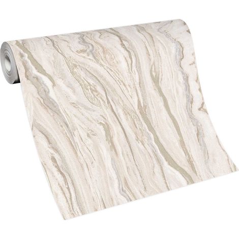 Papier peint gris effet textile original  Tapisserie 3D effet textile grise salon & cuisine  Papier peint intissé aspect tissus pour chambre (1/5)