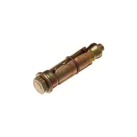 One Stop DIY Lot de 12 boulons d'ancrage extensibles en acier YZP M6 x 50 mm