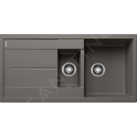 Blanco Metra 6 - Évier en Silgranit, 1000x500 mm, gris 527300 (1/2)