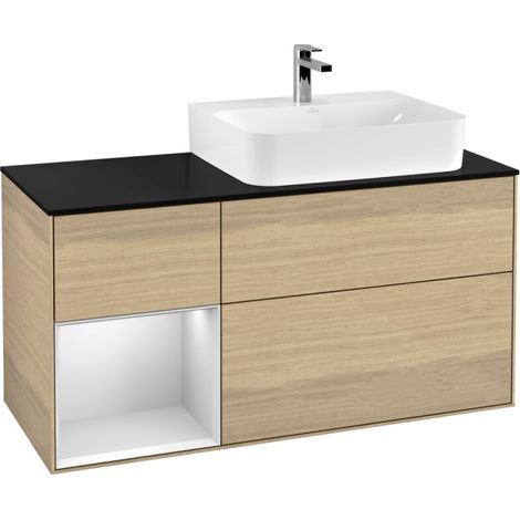 Villeroy & Boch F142MTPC Meuble sous-lavabo Finion F14