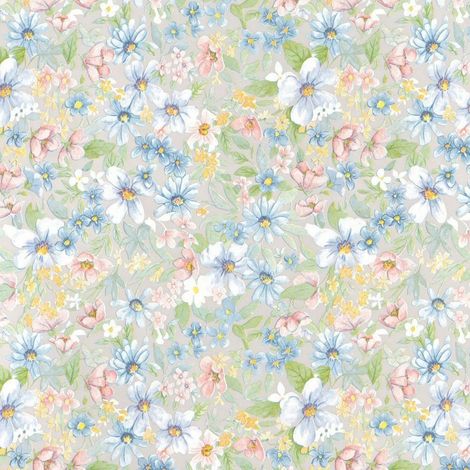 Romantic Floral D-C-Fix Stationary Crafts Self Adhesive Film 2 m X 45 cm Vinyl