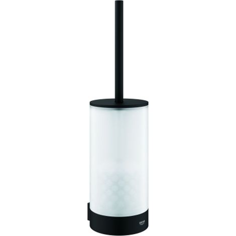 GROHE Juego de escobilla WC Selection 41215 montaje en pared phantom black, 41215KF0