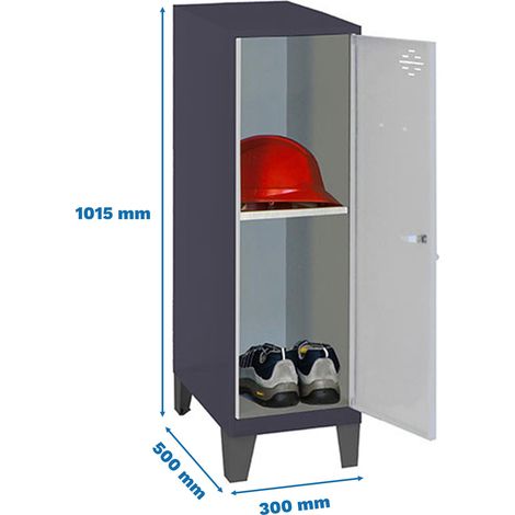 Simonrack Simonlocker Dism Metall-Schrank grau 1015x300x500