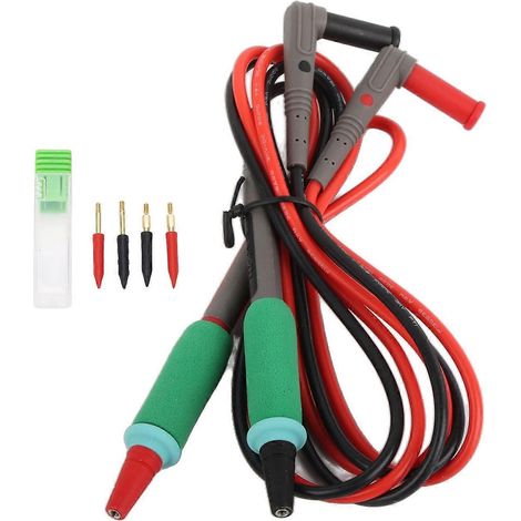 Multimeter-Prüfspitze mit Kupfernadel, rutschfestem Silikongriff, universeller elektrischer Prüfstift 20A 1000 (1/4)