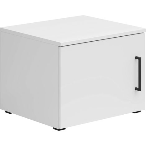 Mömax Aufsatzschrank Multistauraum Weiß hängend/stehend (1/5)