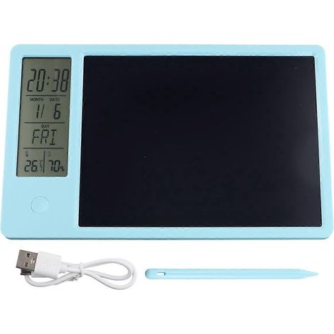 Multifunktionaler elektronischer Tischkalender mit LCD-Schreibtafel, A--