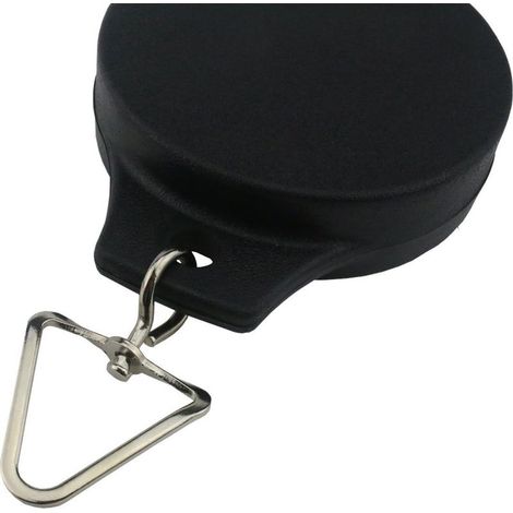 Lot de 1 poulies pour plantes - Rétractables et résistantes - Faciles à atteindre - Crochet de suspension avec mécanisme de verrouillage automatique pour pots de jardin et mangeoire à oiseaux