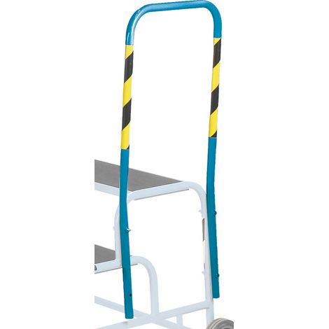 Main courante à utiliser avec Marchepieds à contreforts 4 marches en Acier Bleu 24kg ( Prix pour 1 )